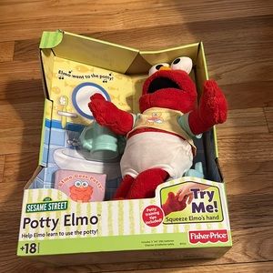 Sesame Street potty Elmo Fisher-Price 2003